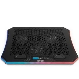 Krom Base o Soporte de Refrigeración para Laptop / Portátil con Luz RGB - Kooler